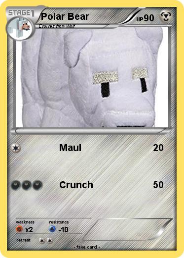 Pokemon Polar Bear