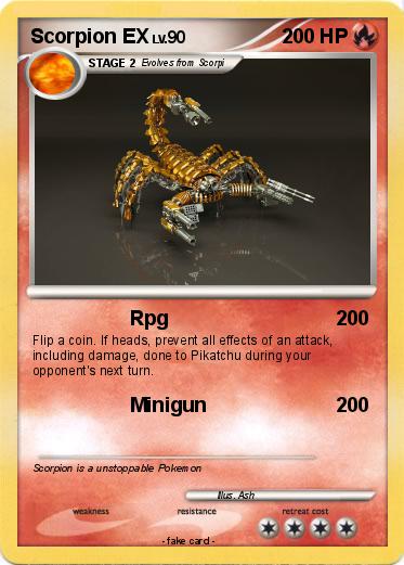 Pokemon Scorpion EX