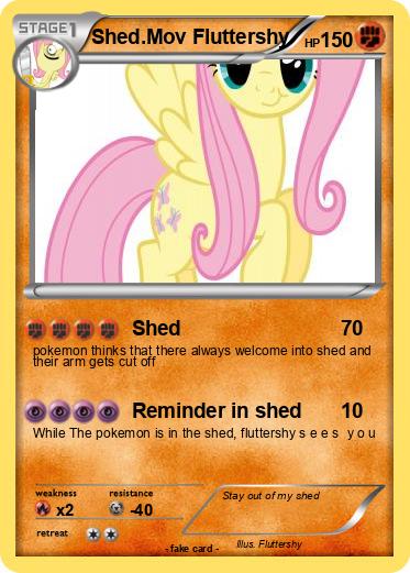 Pokemon Shed.Mov Fluttershy