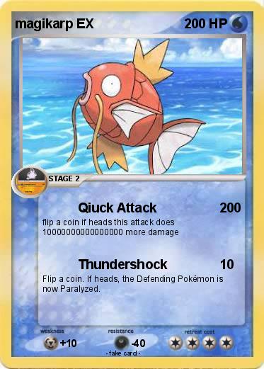 Pokemon magikarp EX