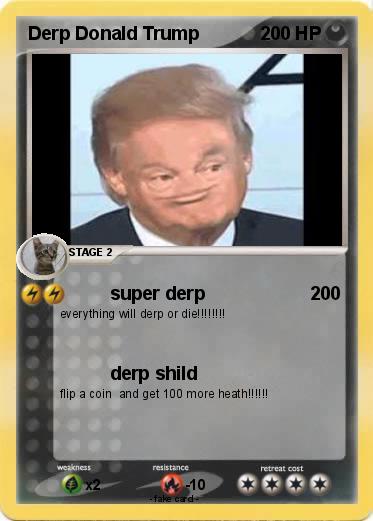 Pokemon Derp Donald Trump