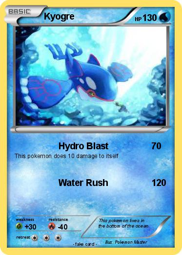 Pokemon Kyogre