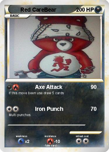 Pokemon Red CareBear
