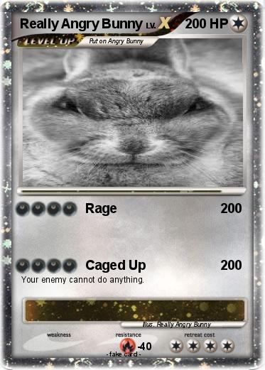 Pokemon Really Angry Bunny