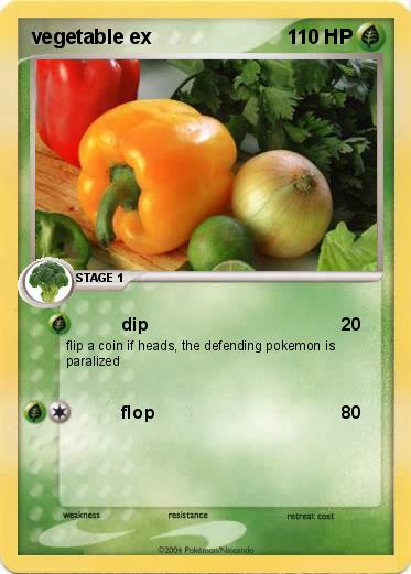 Pokemon vegetable ex