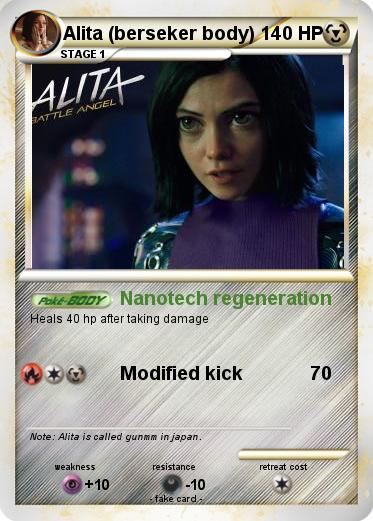 Pokemon Alita (berseker body)