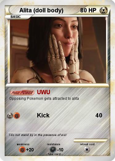 Pokemon Alita (doll body)