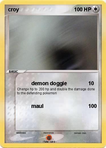 Pokemon croy