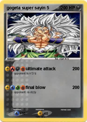 Pokemon gogeta super sayin 5