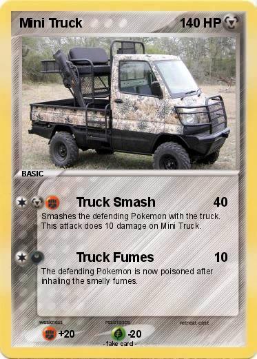 Pokemon Mini Truck