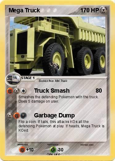 Pokemon Mega Truck