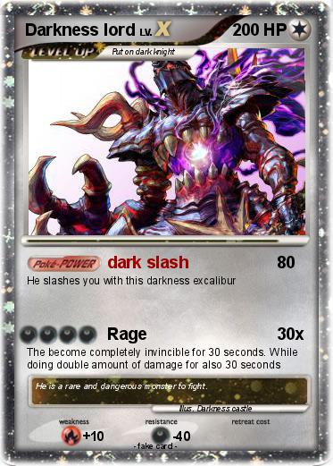 Pokemon Darkness lord