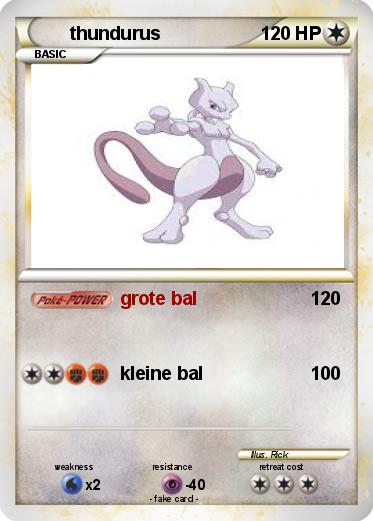 Pokemon thundurus