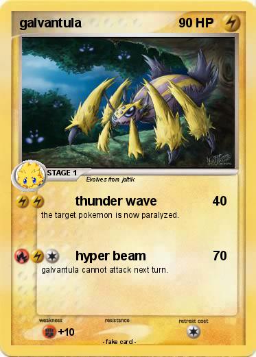 Pokemon galvantula