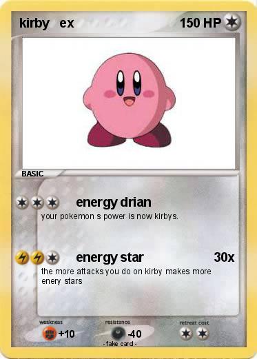 Pokemon kirby   ex