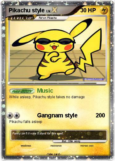 Pokemon Pikachu style