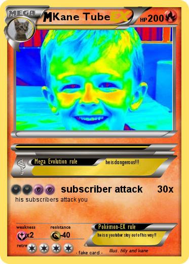 Pokemon Kane Tube