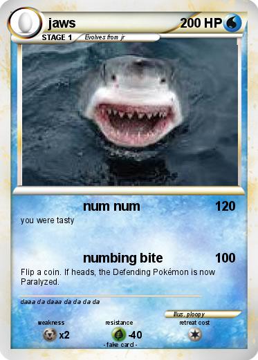 Pokemon jaws