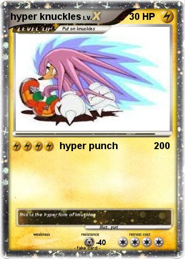 Pokemon hyper knuckles