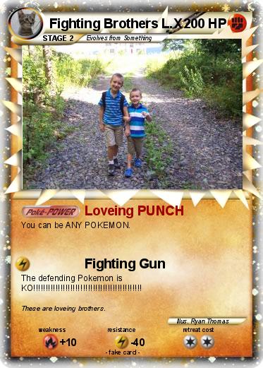 Pokemon Fighting Brothers L.X