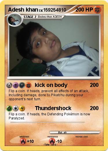 Pokemon Adesh khan