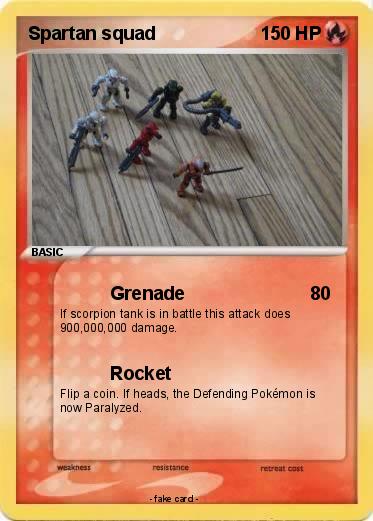 Pokemon Spartan squad
