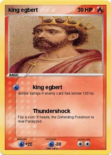 Pokemon king egbert
