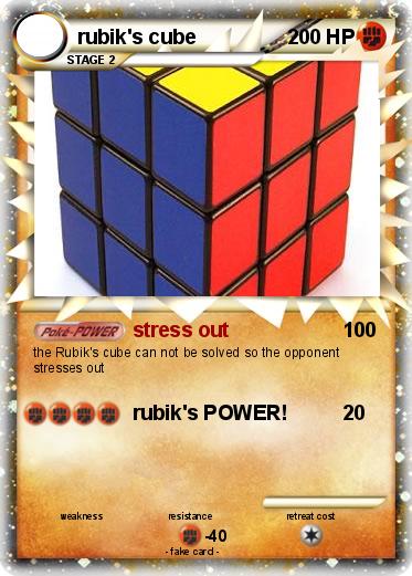 Pokemon rubik's cube