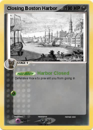 Pokemon Closing Boston Harbor