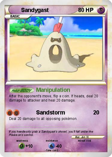 Pokemon Sandygast