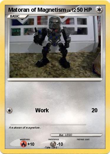 Pokemon Matoran of Magnetism