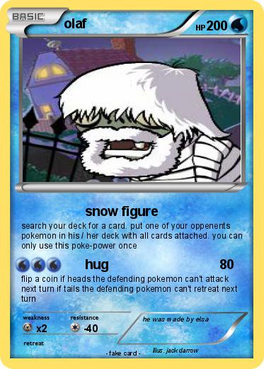 Pokemon olaf