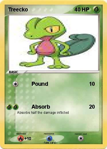 Pokemon Treecko