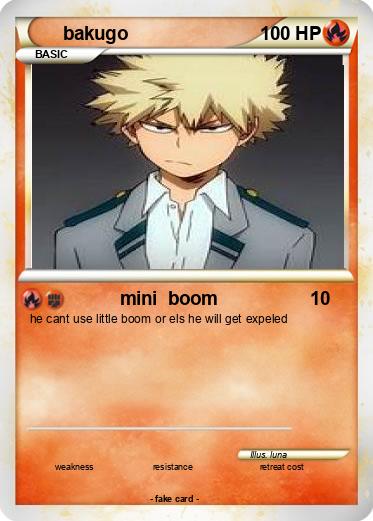 Pokemon bakugo