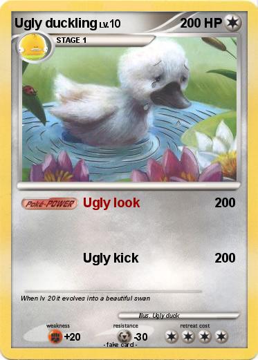 Pokemon Ugly duckling