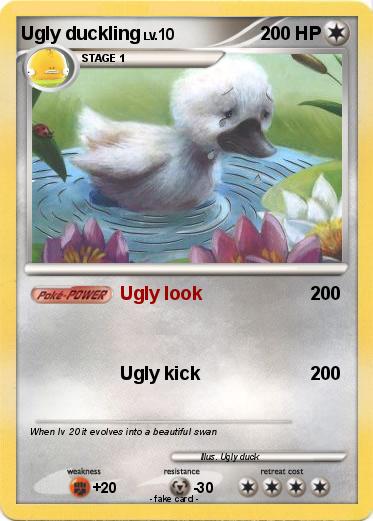 Pokemon Ugly duckling