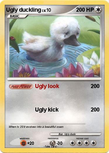 Pokemon Ugly duckling