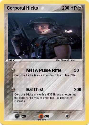 Pokemon Corporal Hicks