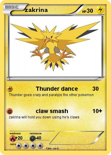 Pokemon zakrina