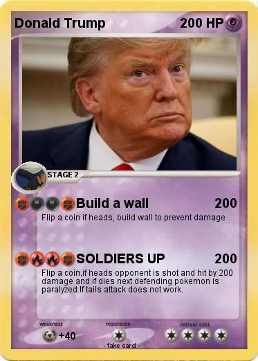 Pokemon Donald Trump