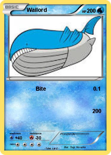 Pokemon Wailord