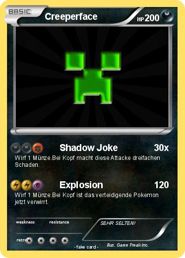 Pokemon Creeperface