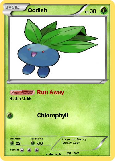 Pokemon Oddish