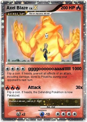 Pokemon Axel Blaze