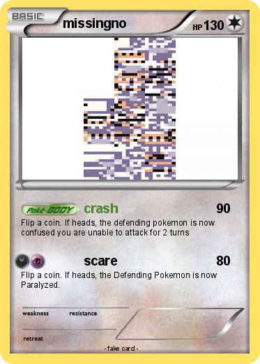 Pokemon missingno