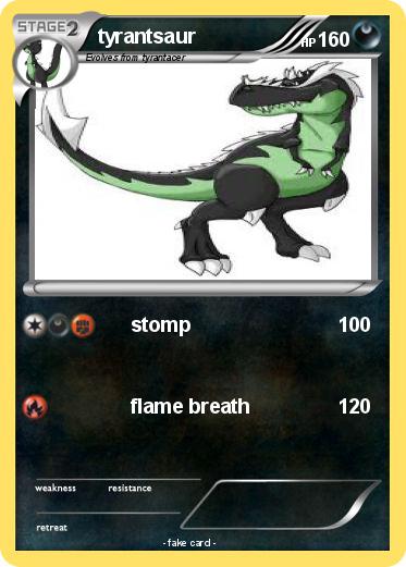 Pokemon tyrantsaur