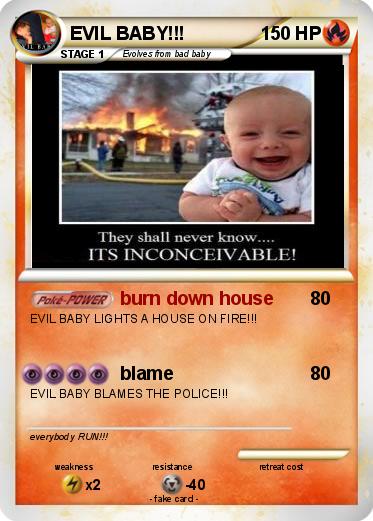 Pokemon EVIL BABY!!!