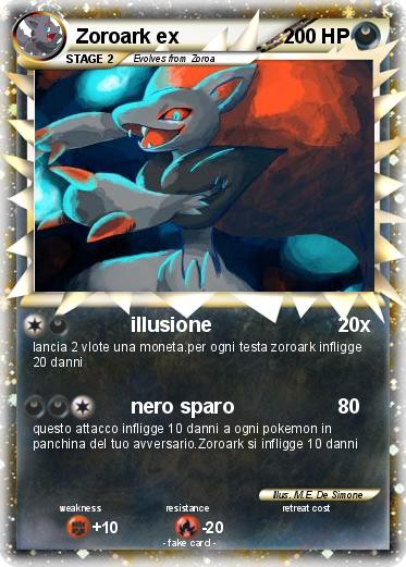 Pokemon Zoroark ex