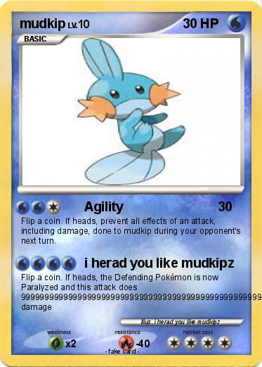 Pokemon mudkip