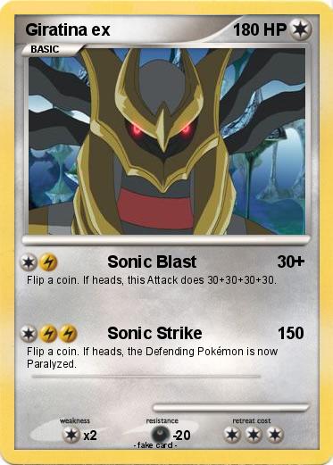 Pokemon Giratina ex